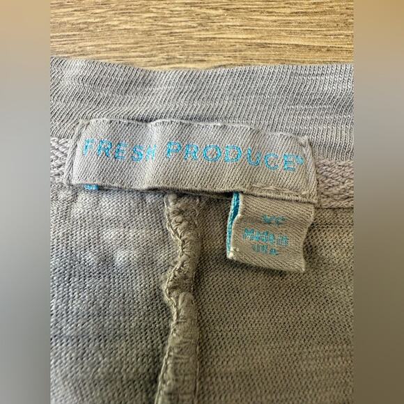 Fresh Produce Lorna Gray 100% Cotton Slub T-Shirt Dress Size XS - Picture 7 of 11